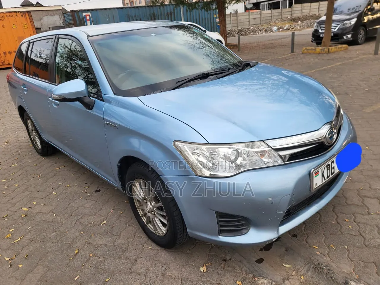 Toyota Corolla Fielder 2014 Blue