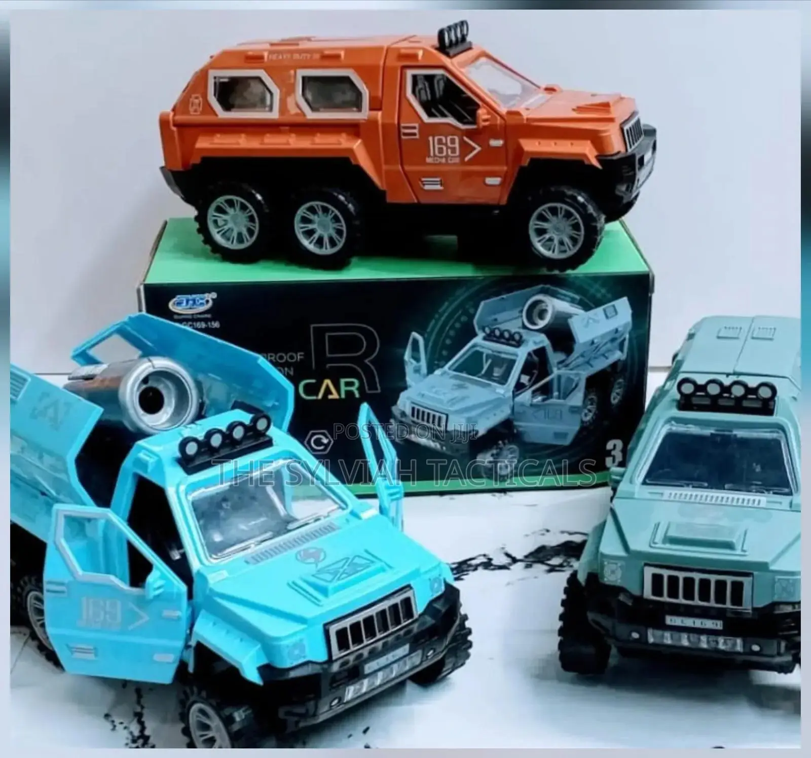 Armed Car Operated With Battery Have Lights and Sound
