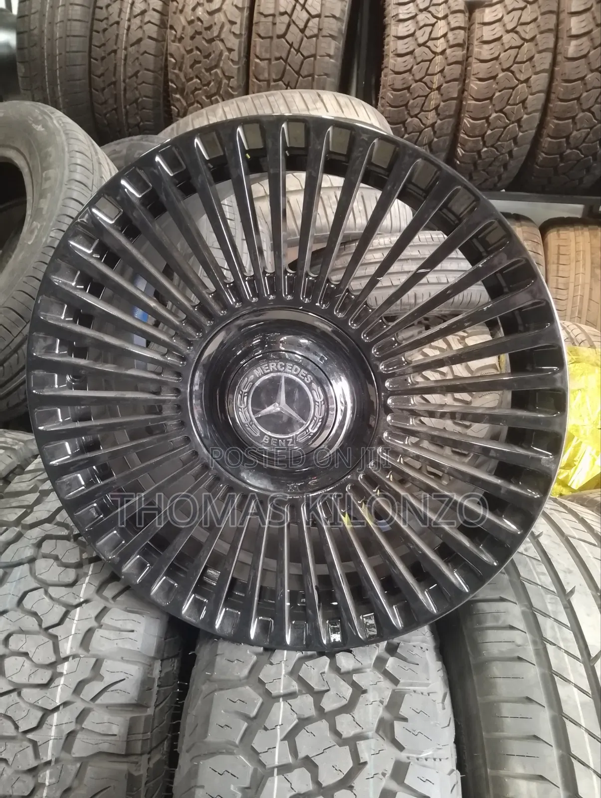 Size 18 Mercedes Benz Fully Forged Rims