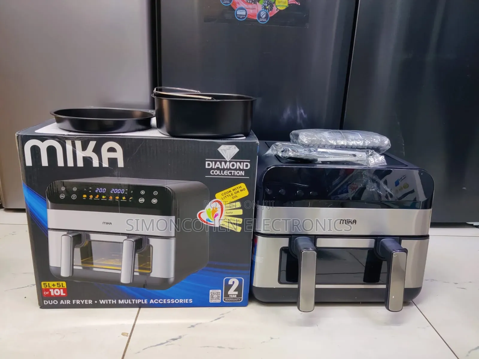 New Mika Air Fryer 10L