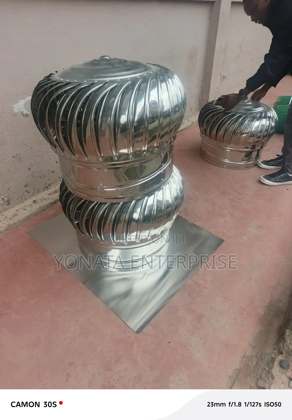 Commercial/Residential Cyclone Ventilators 500mm