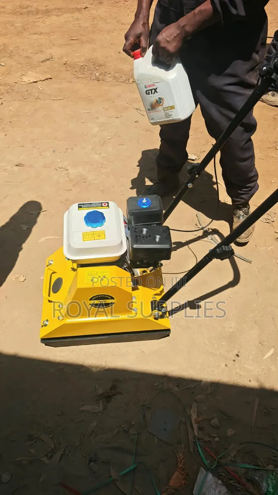 Kmax Italy 90kg Plate Compactor 5hp Engine