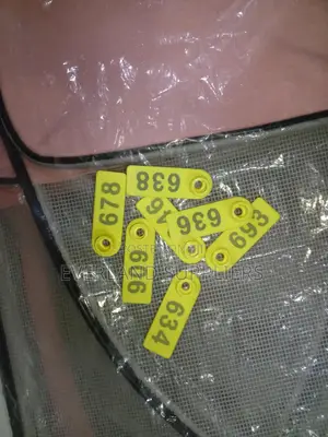 Ear Tags - Clear-Print