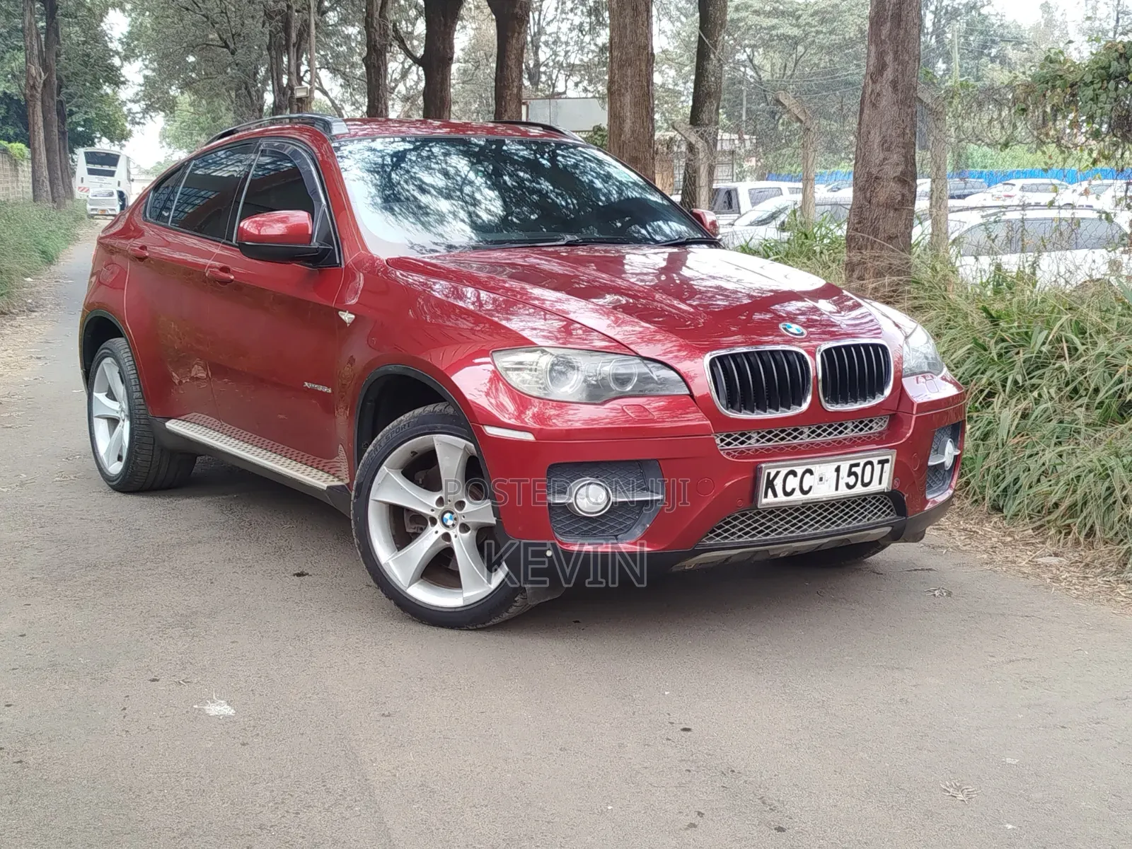 BMW X6 xDrive 30d 2009 Red