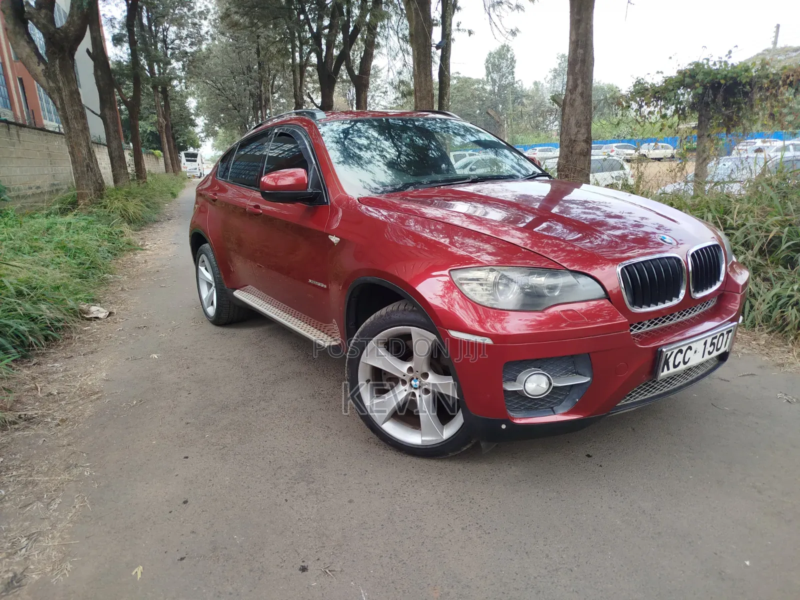 BMW X6 xDrive 30d 2009 Red