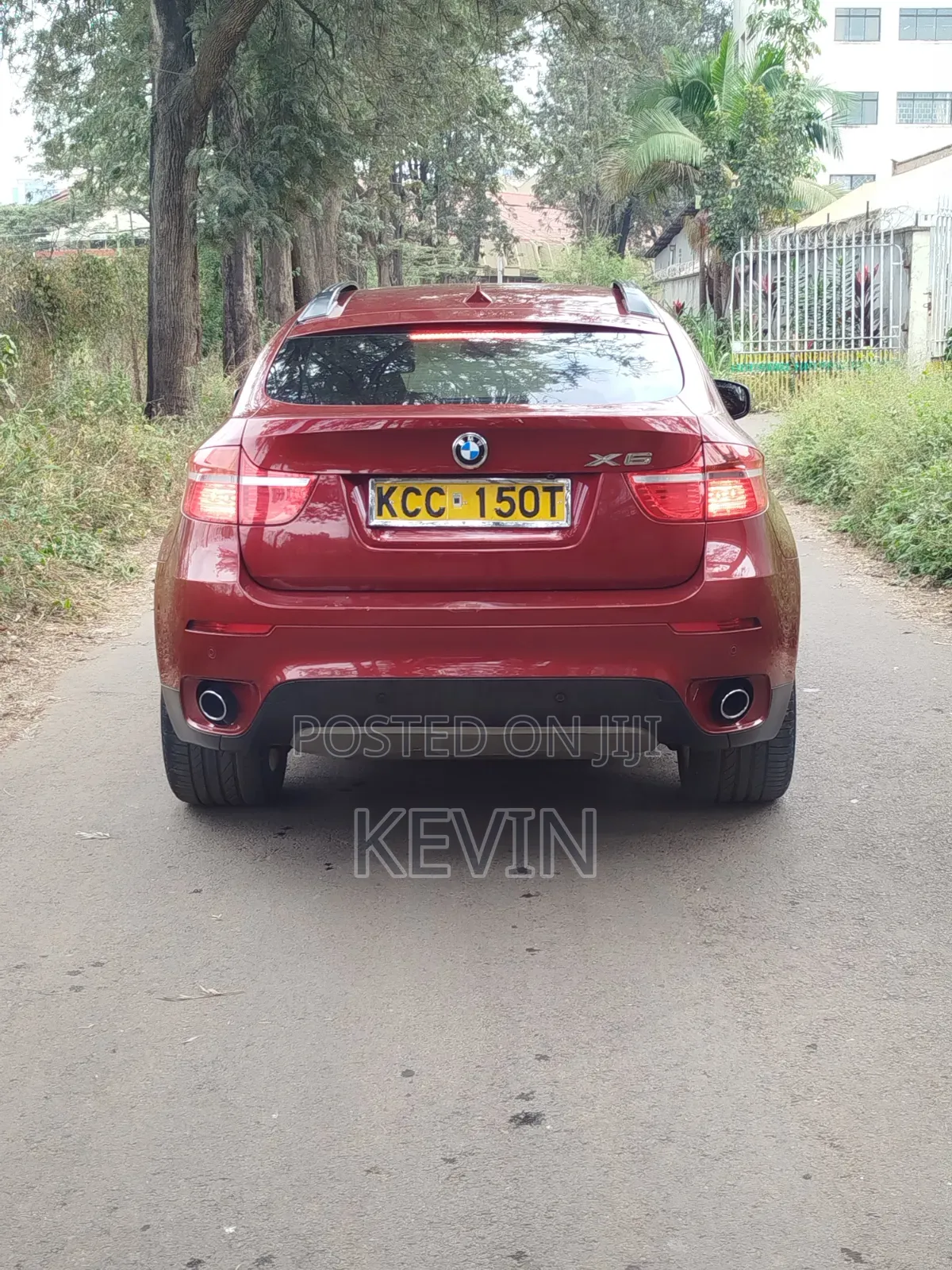 BMW X6 xDrive 30d 2009 Red