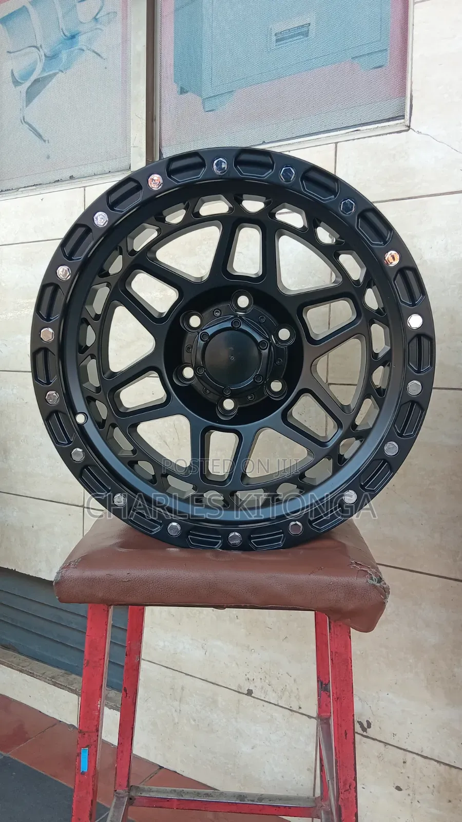 Size 17"x9.0j 4×4 Offroad Rims.