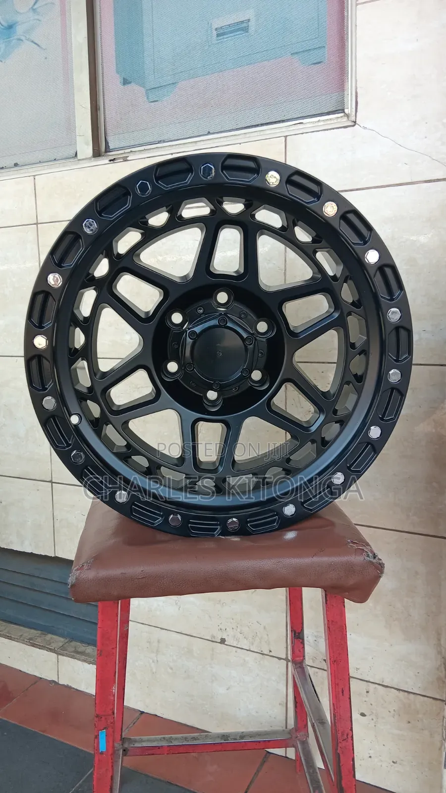 Size 17"x9.0j 4×4 Offroad Rims.