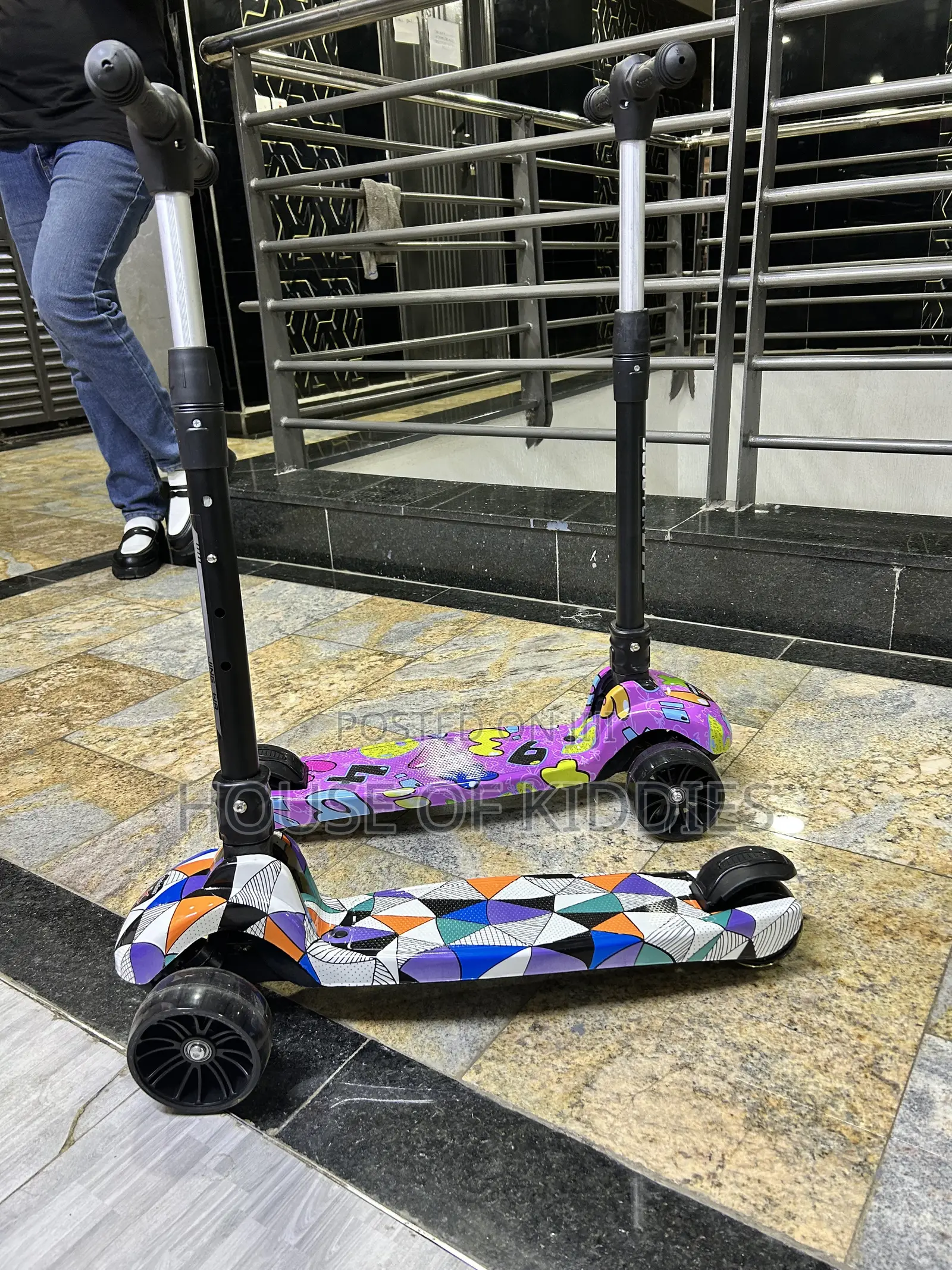 Colorful Scooter