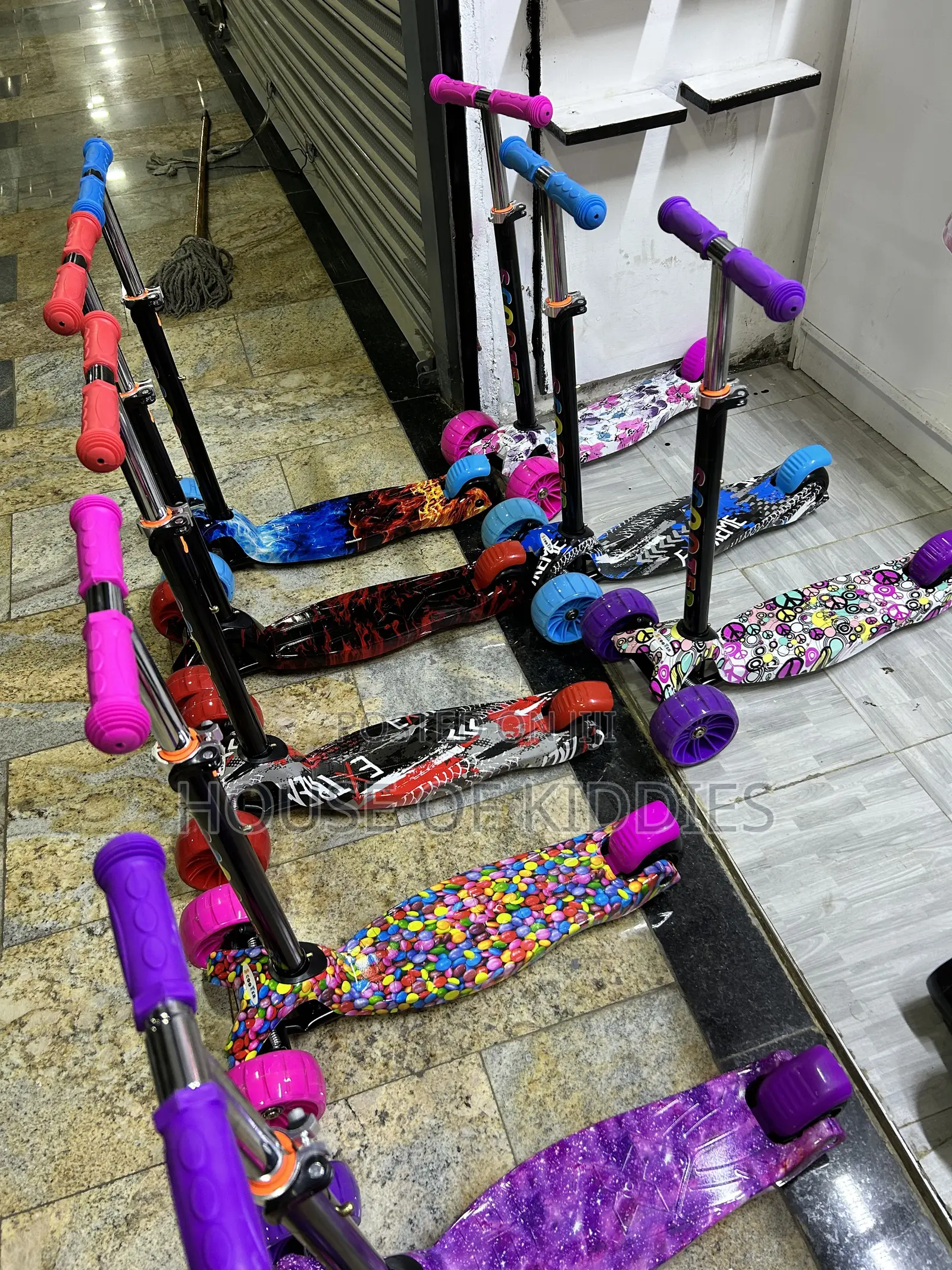 Colorful Scooter