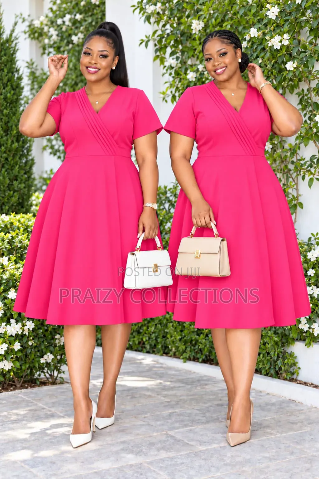 Senori Wrap Skater Dress