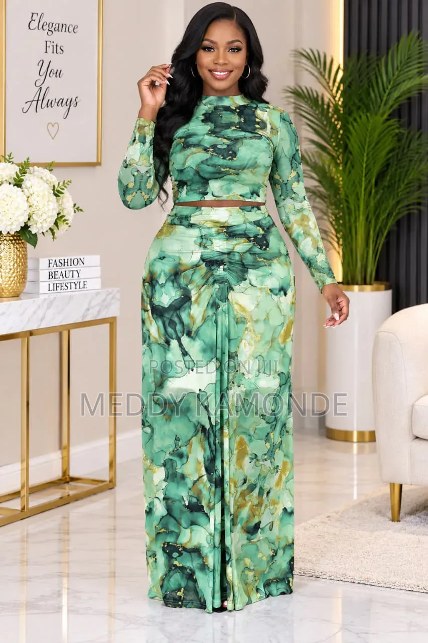 Classy 2pc Skirt Set