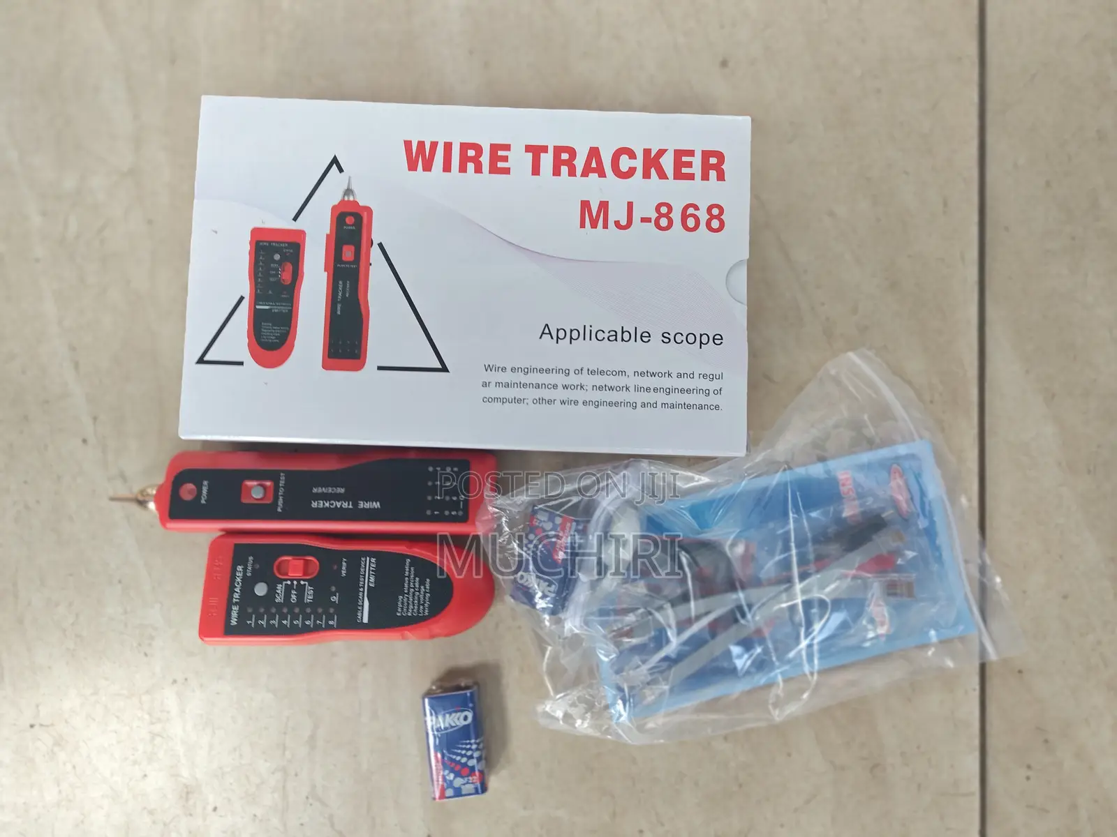 Network Cable Tracer RJ45 RJ11 Wire Tester