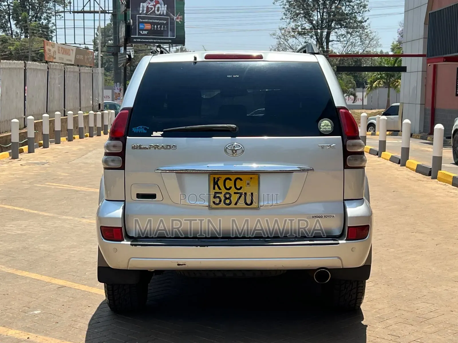 Toyota Land Cruiser Prado 2008 Silver