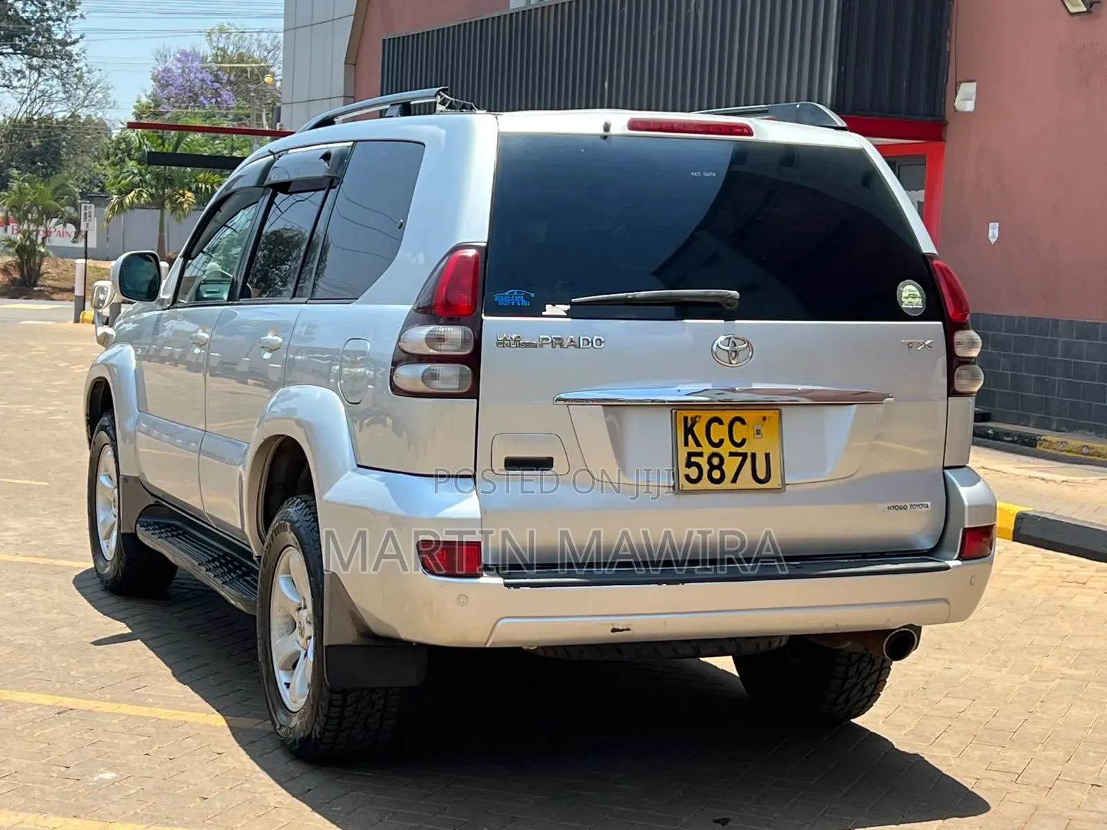 Toyota Land Cruiser Prado 2008 Silver