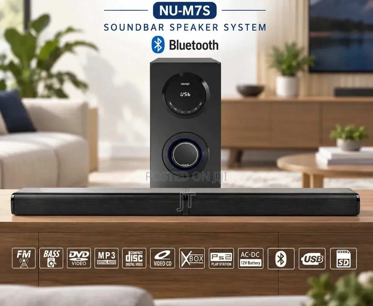Nunix NU-M7S Soundbar Speaker System
