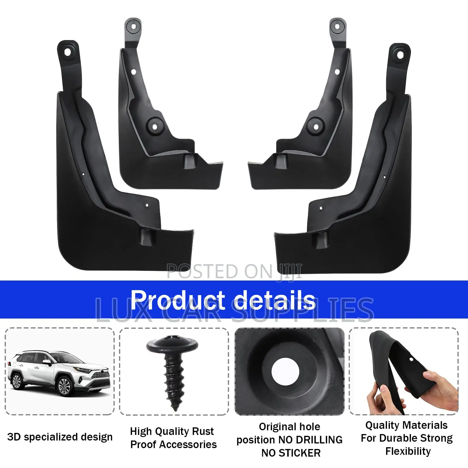 Toyota for RAV4 for Hybrid XA50 2019-2023 Mud Flap Splash Guards