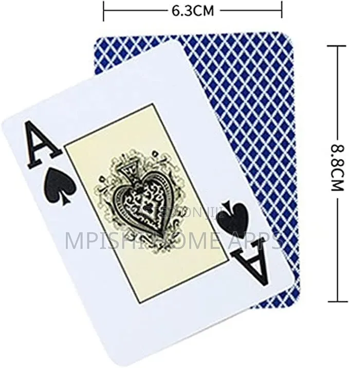 Texas Hold Em Plastic Cards