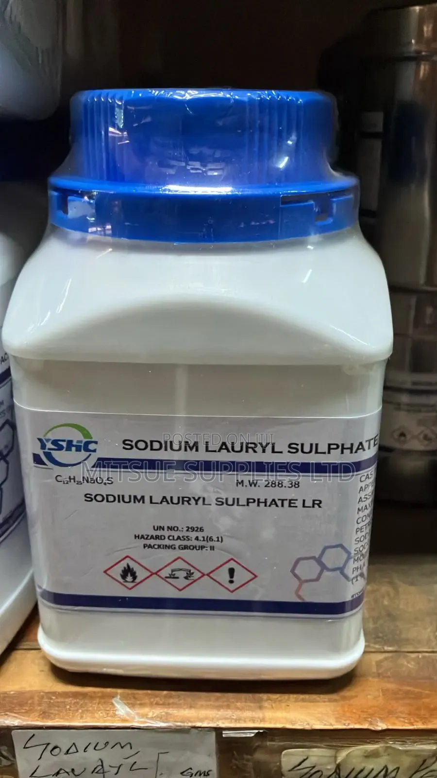 Sodium Lauryl Sulphate LR 250g