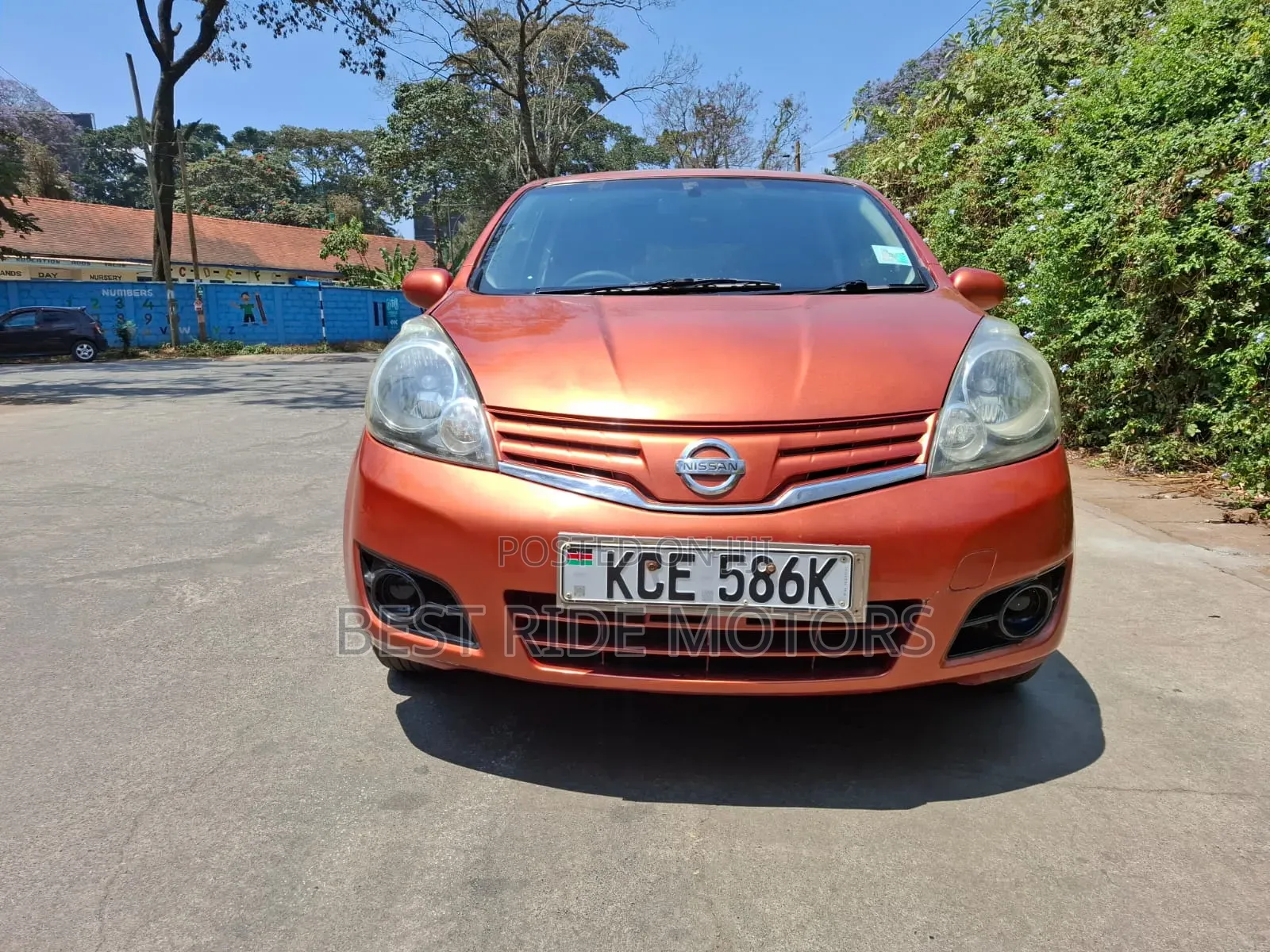 Nissan Note 2008 Orange