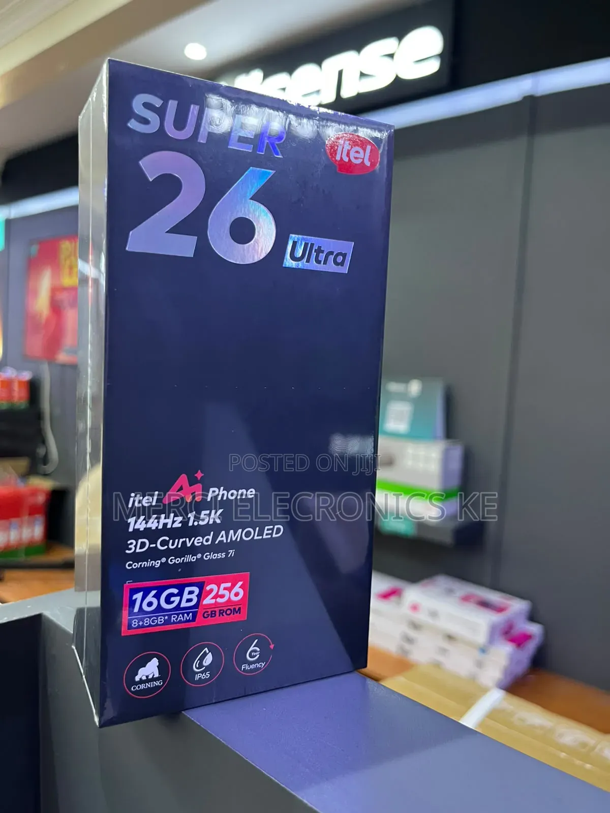 New Itel S26 Ultra 256 GB Blue