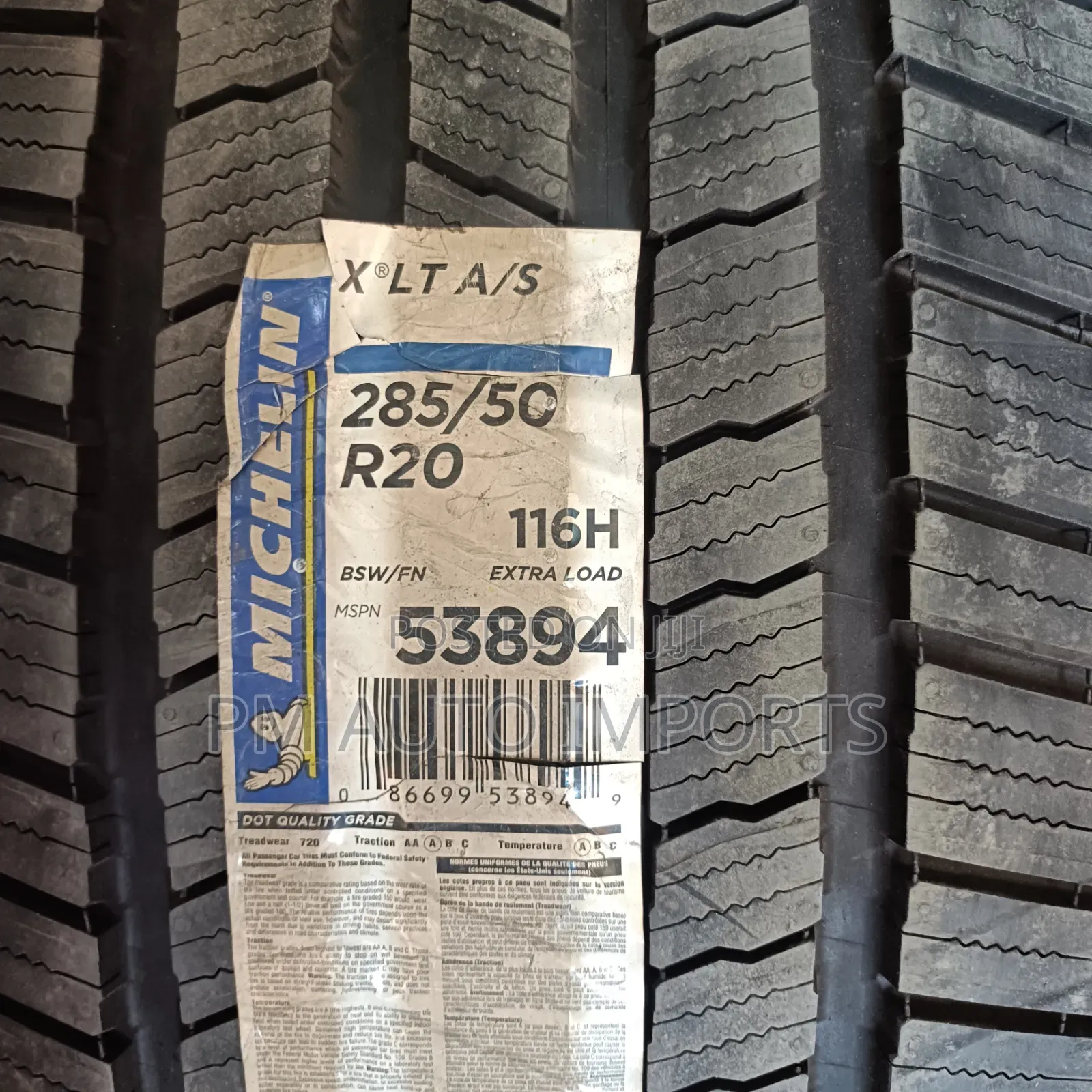 Michelin Tire 285/50r20