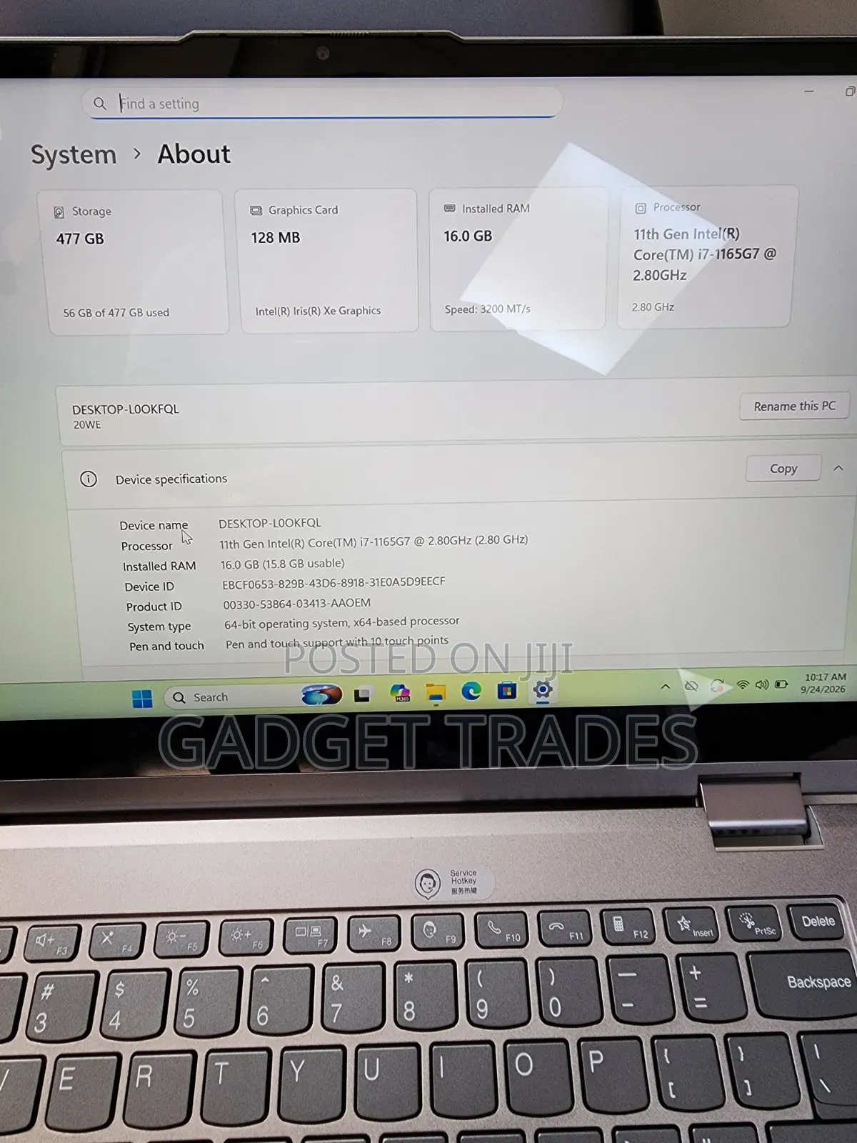 Laptop Lenovo Thinkbook 14 16GB Intel Core i7 SSD 512GB