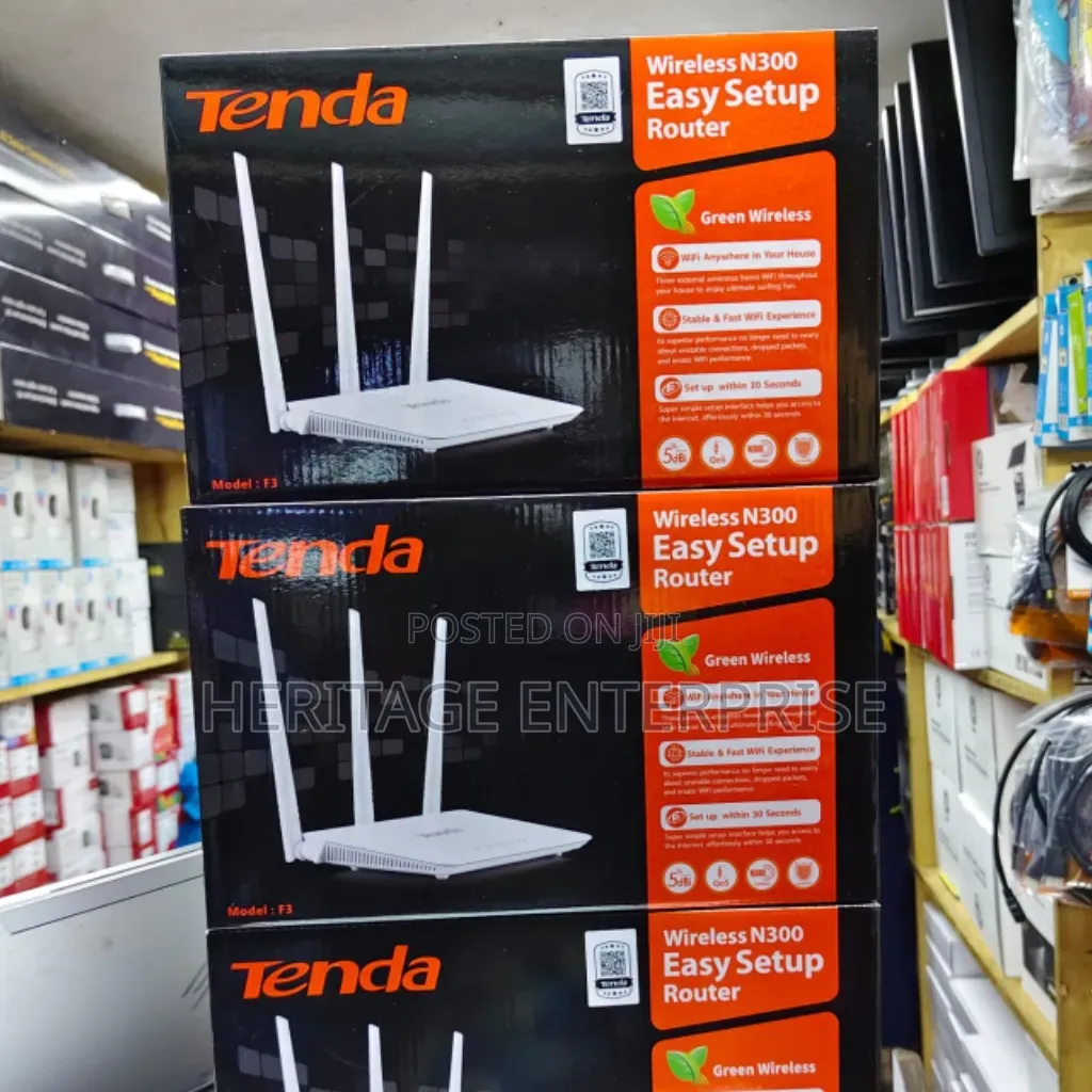 Tenda F3 300Mbps WiFi Router