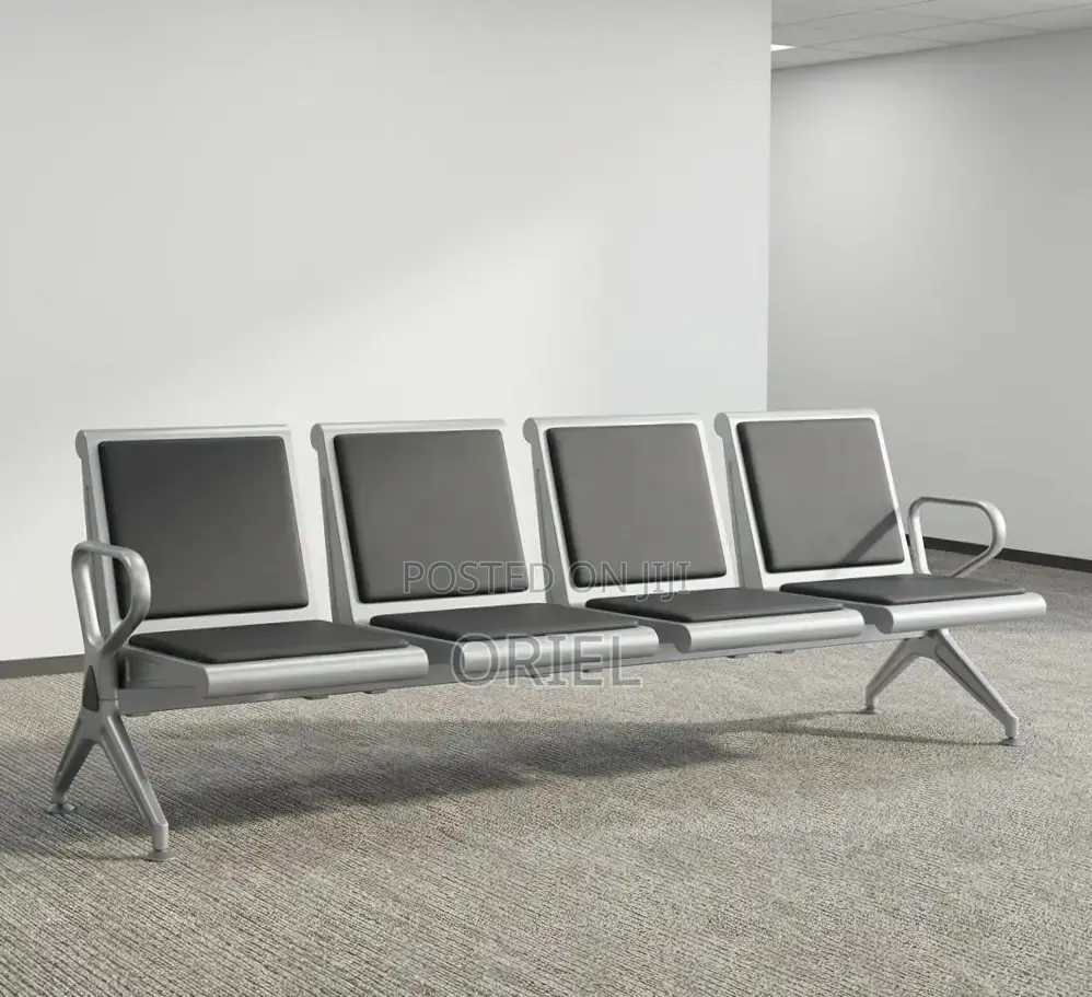 Office Bench : 4-Seater Heavy Duty Office Bench