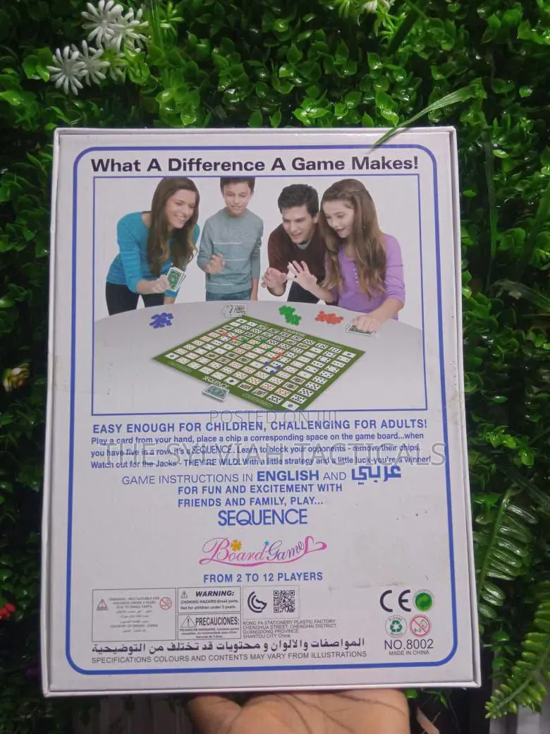 Sequence Board Game