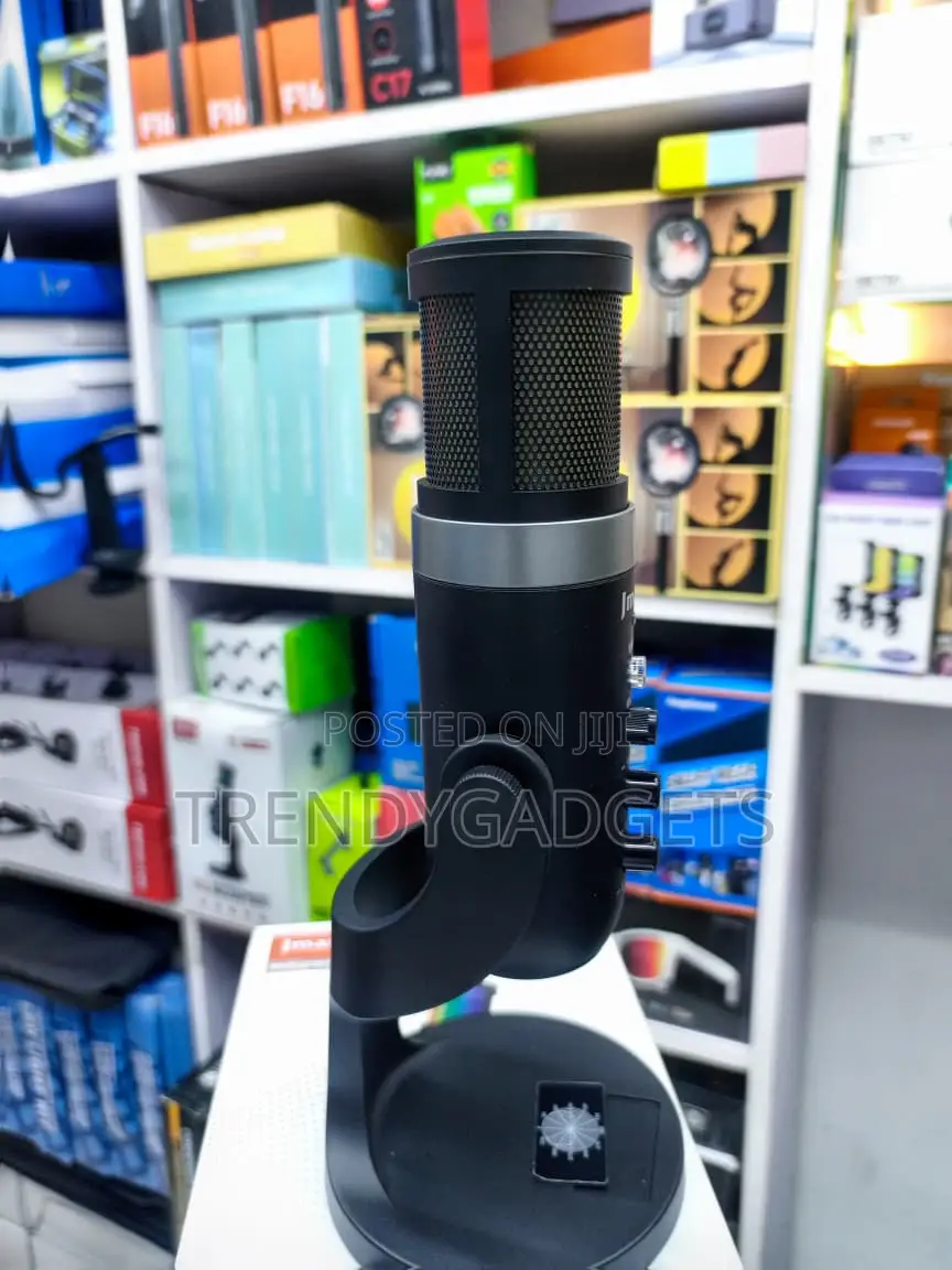 Jmary MC-PW9 USB RGB Microphone With Volume Echo Mute Control