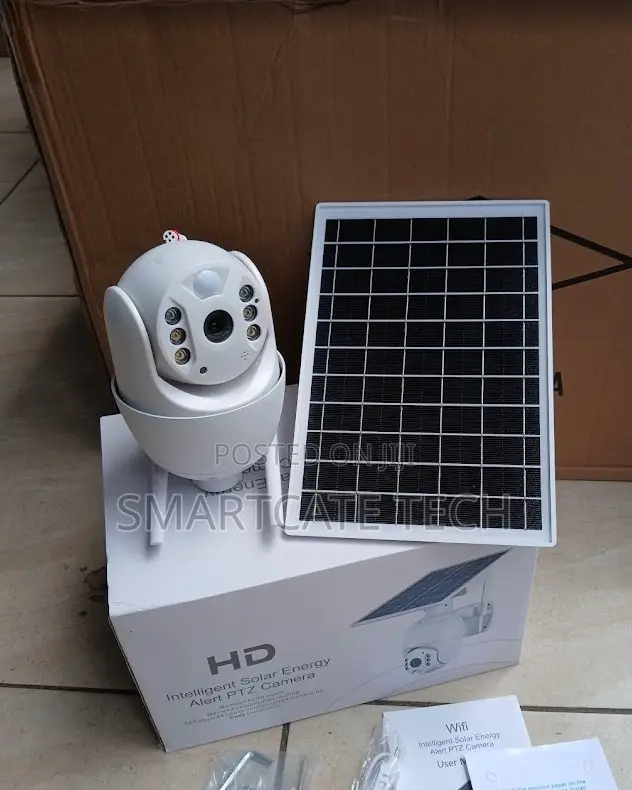 Ubox Single Lens Solar CCTV Camera With 4G SIM Connectivity for Outdoo