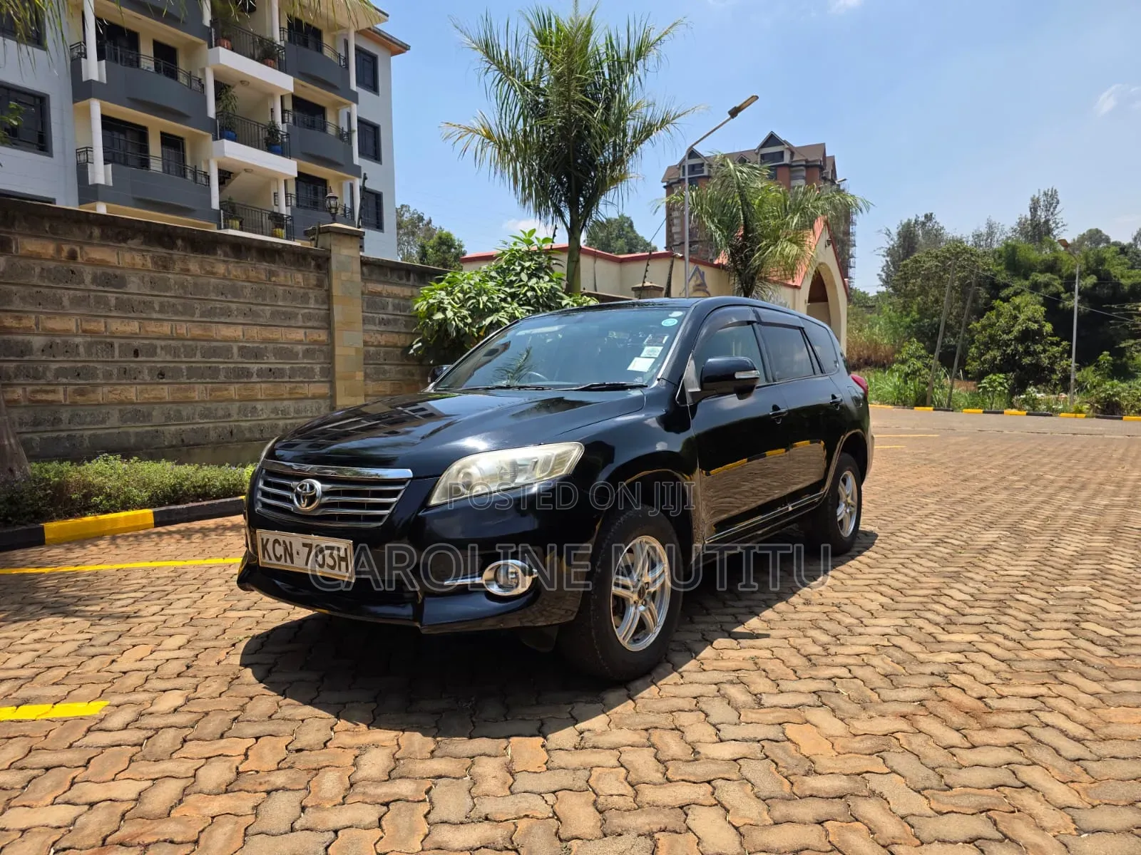 Toyota Vanguard 2010 Black
