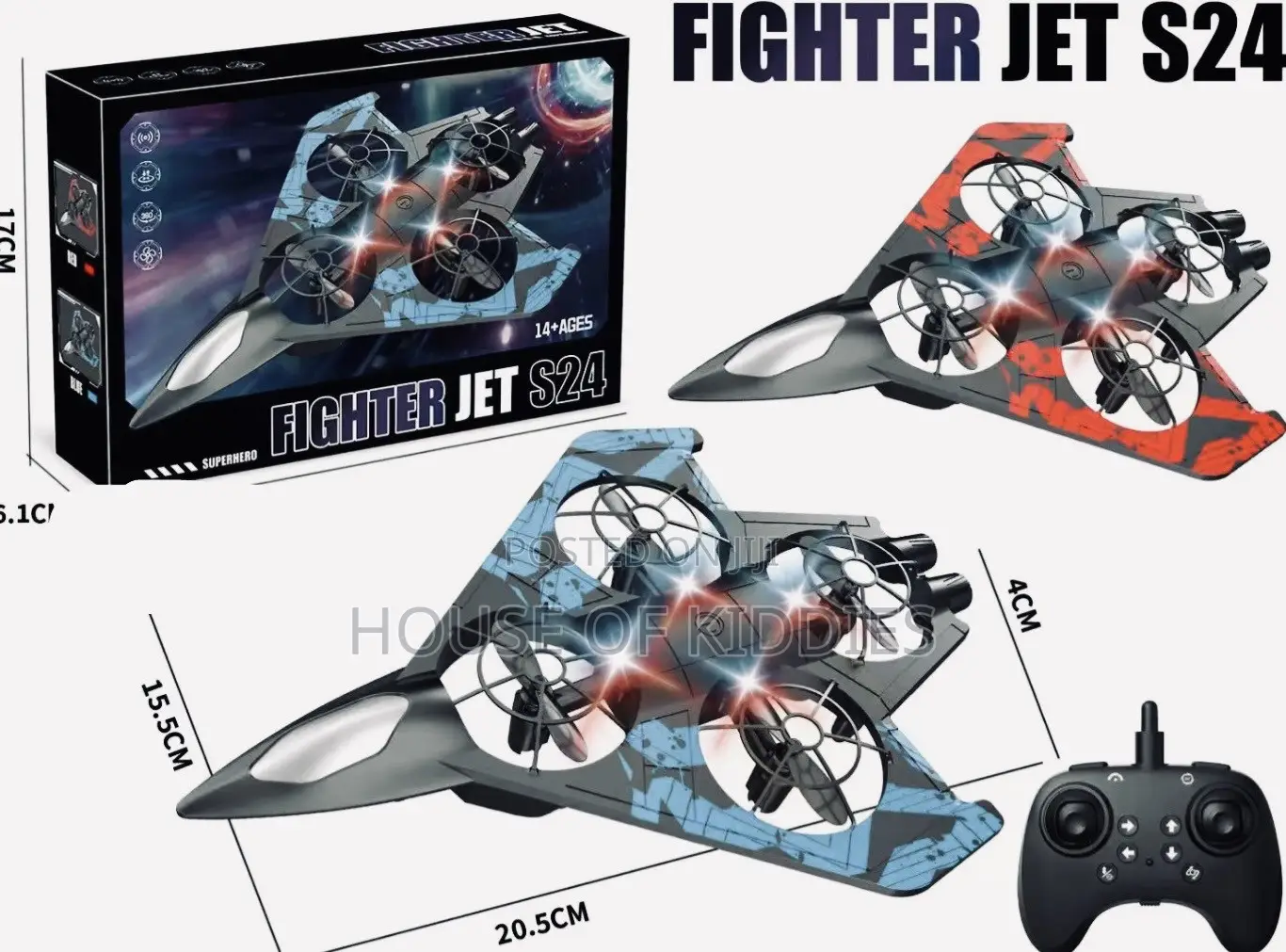 Remote Control Jet Fighter