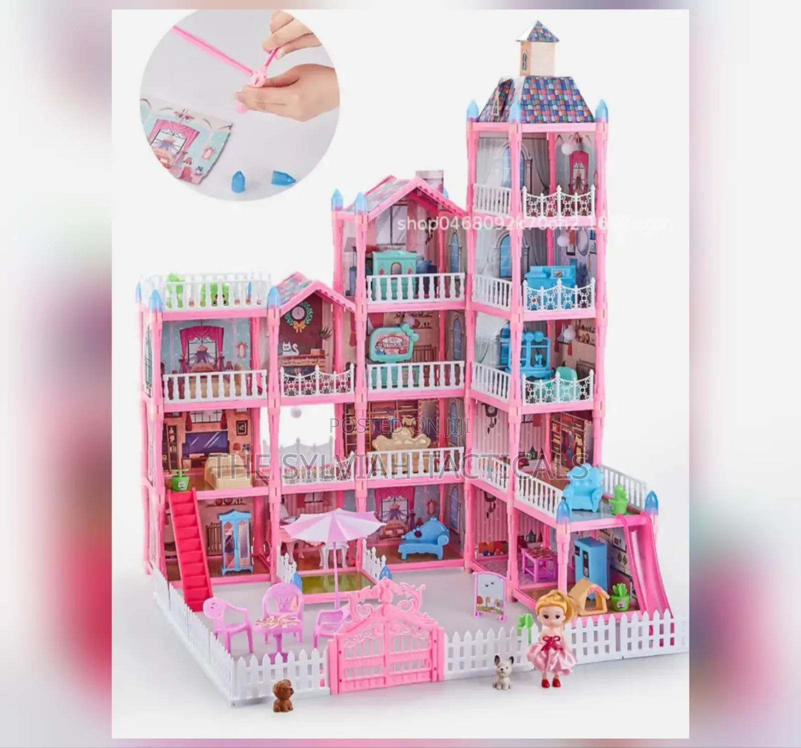379 Pieces Doll House Now Available