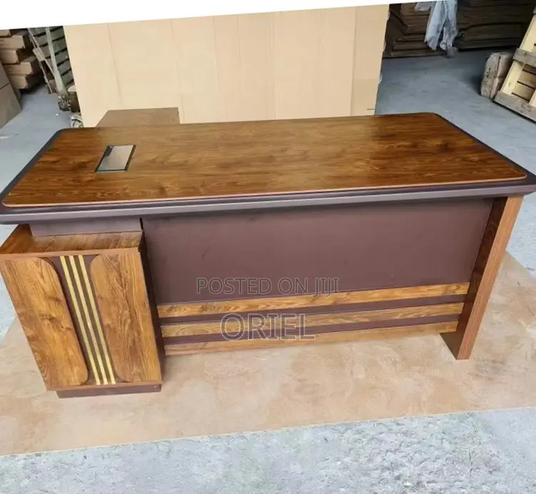 Executive Office L-Shaped Desk : Executive L-Shaped Work Desk 1.8M