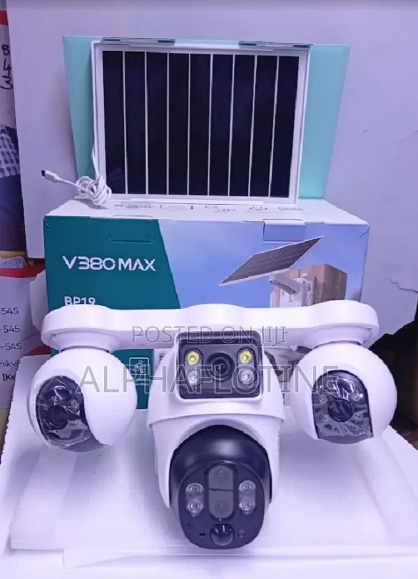 Four-Lens Surveillance System Camera Provides Ultra-Wide Coverage