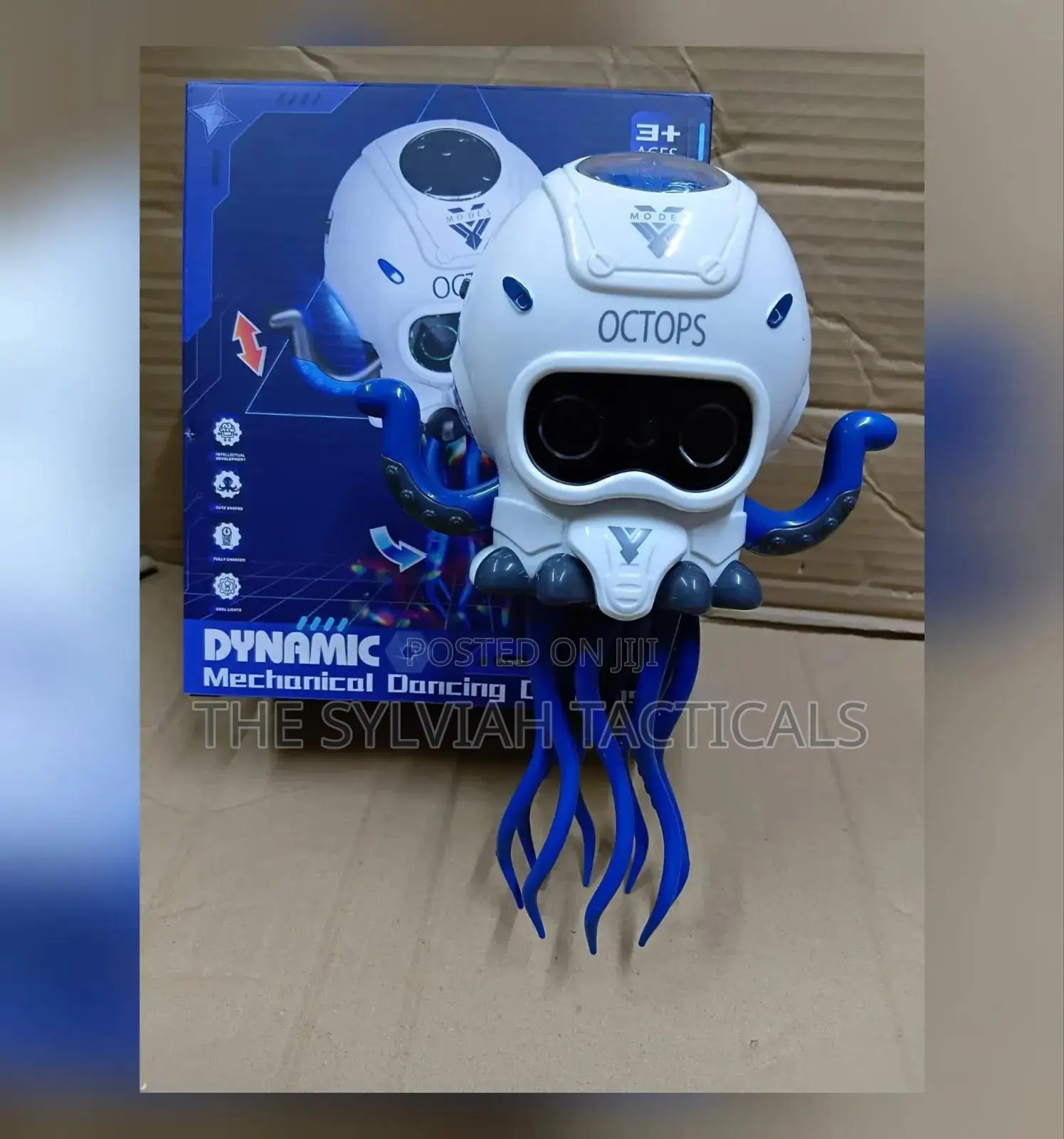 Dancing Octopus Musical With Lights