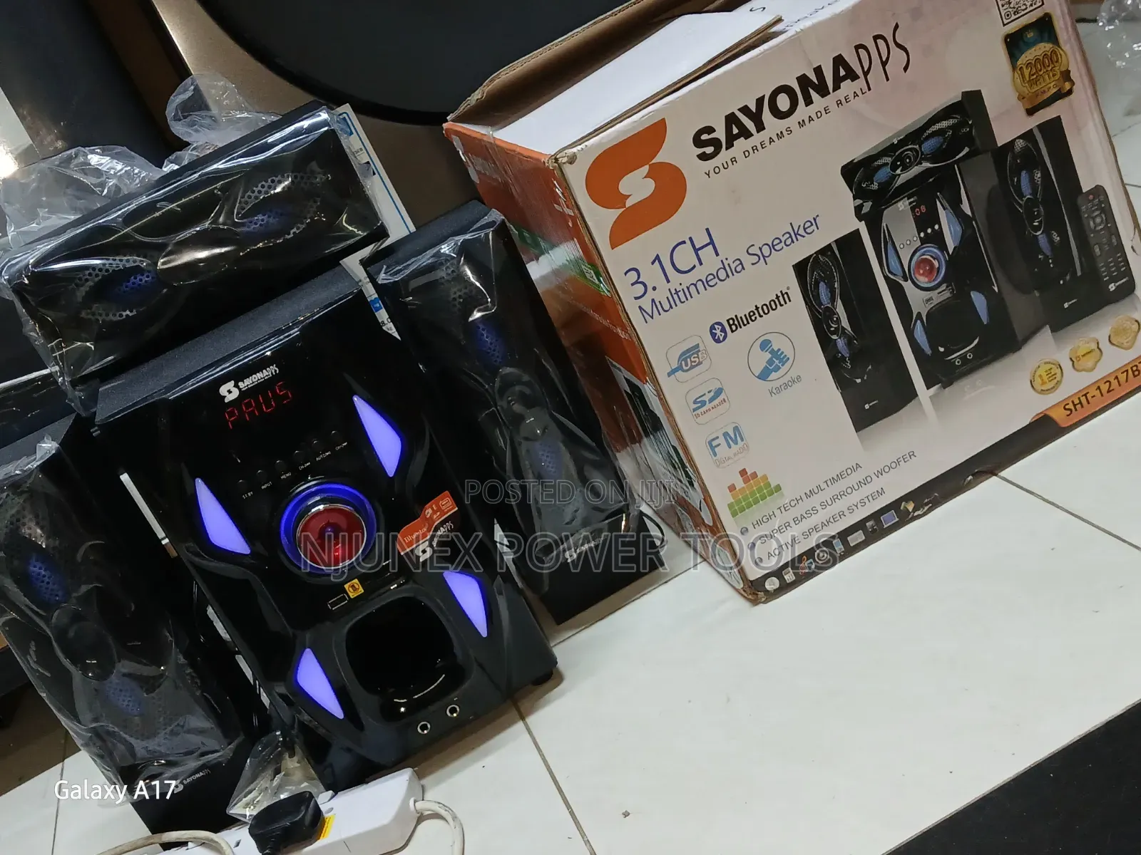 Sayona SHT-1217BT 3.1CH Multimedia Speaker System
