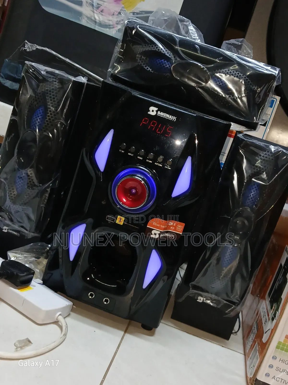 Sayona SHT-1217BT 3.1CH Multimedia Speaker System