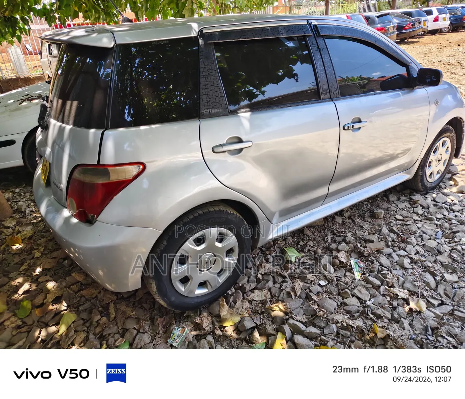 Toyota Vitz 1.5 FWD 5dr 2005 Silver