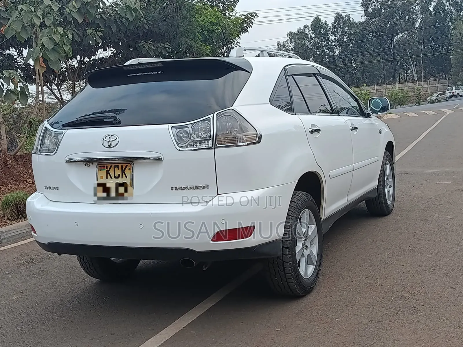 Toyota Harrier 2011 White
