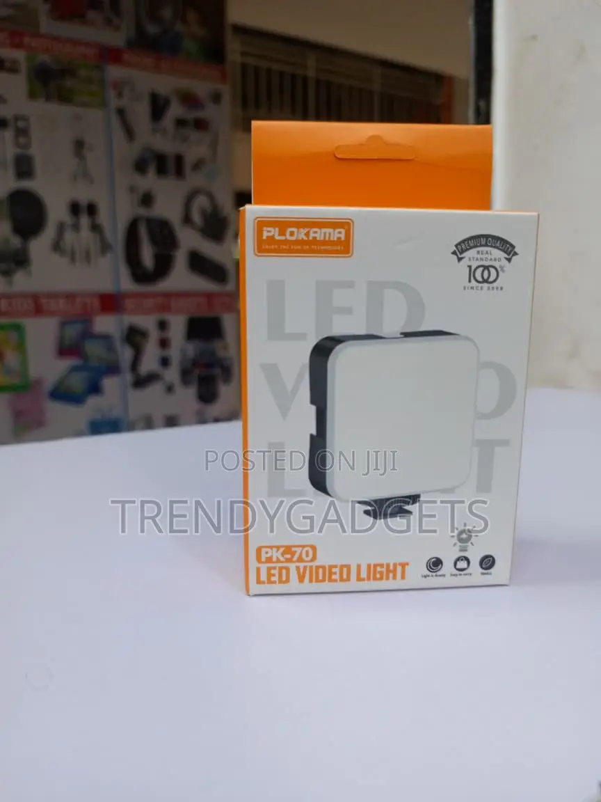 PLOKAMA PK-70 LED Video Light 3-Level Brightness Fill Lamp