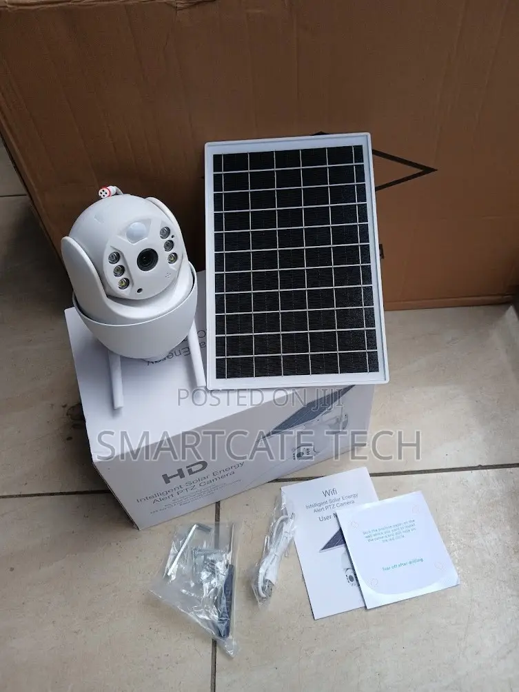 Ubox 4G Solar Powered Surveillance Camera for Home, Farm Business