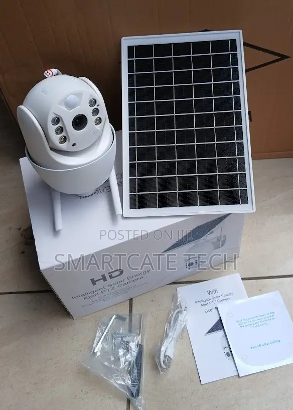 Ubox 4G CCTV Security Camera With Solar Power and SIM Card