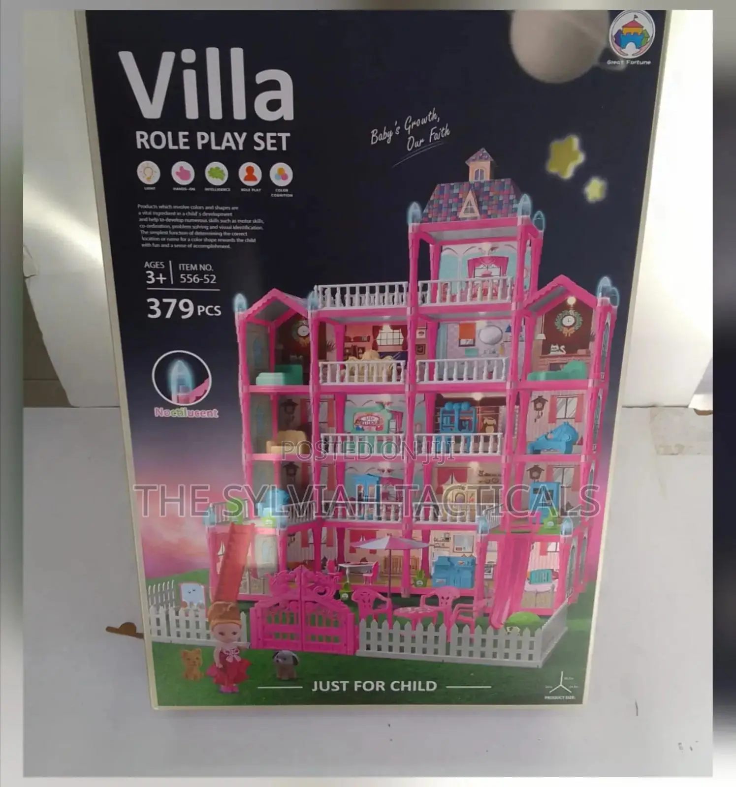 379 Pieces Doll House Now Available