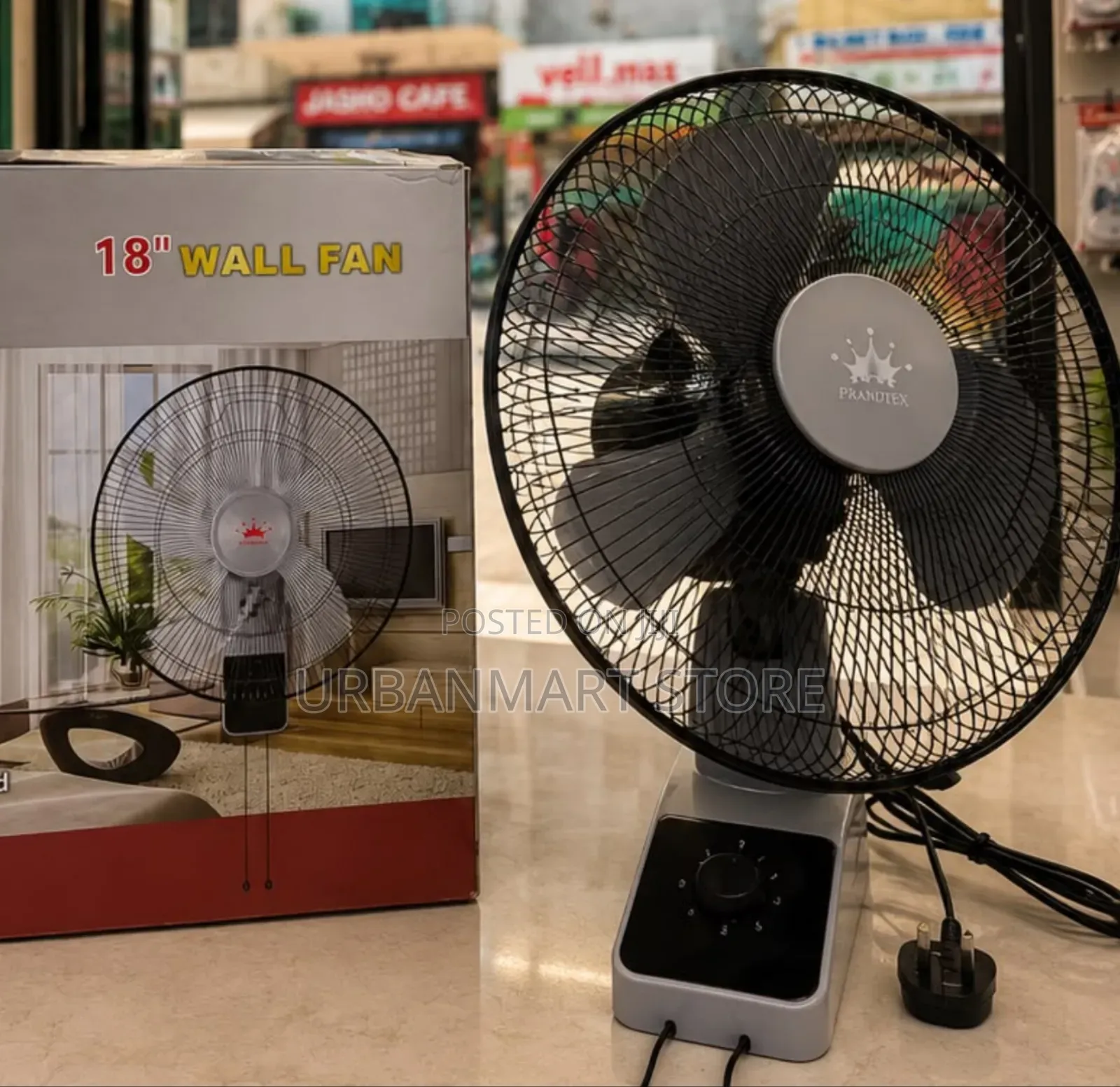 18 Inch Wall Fan Powerful Air Circulation