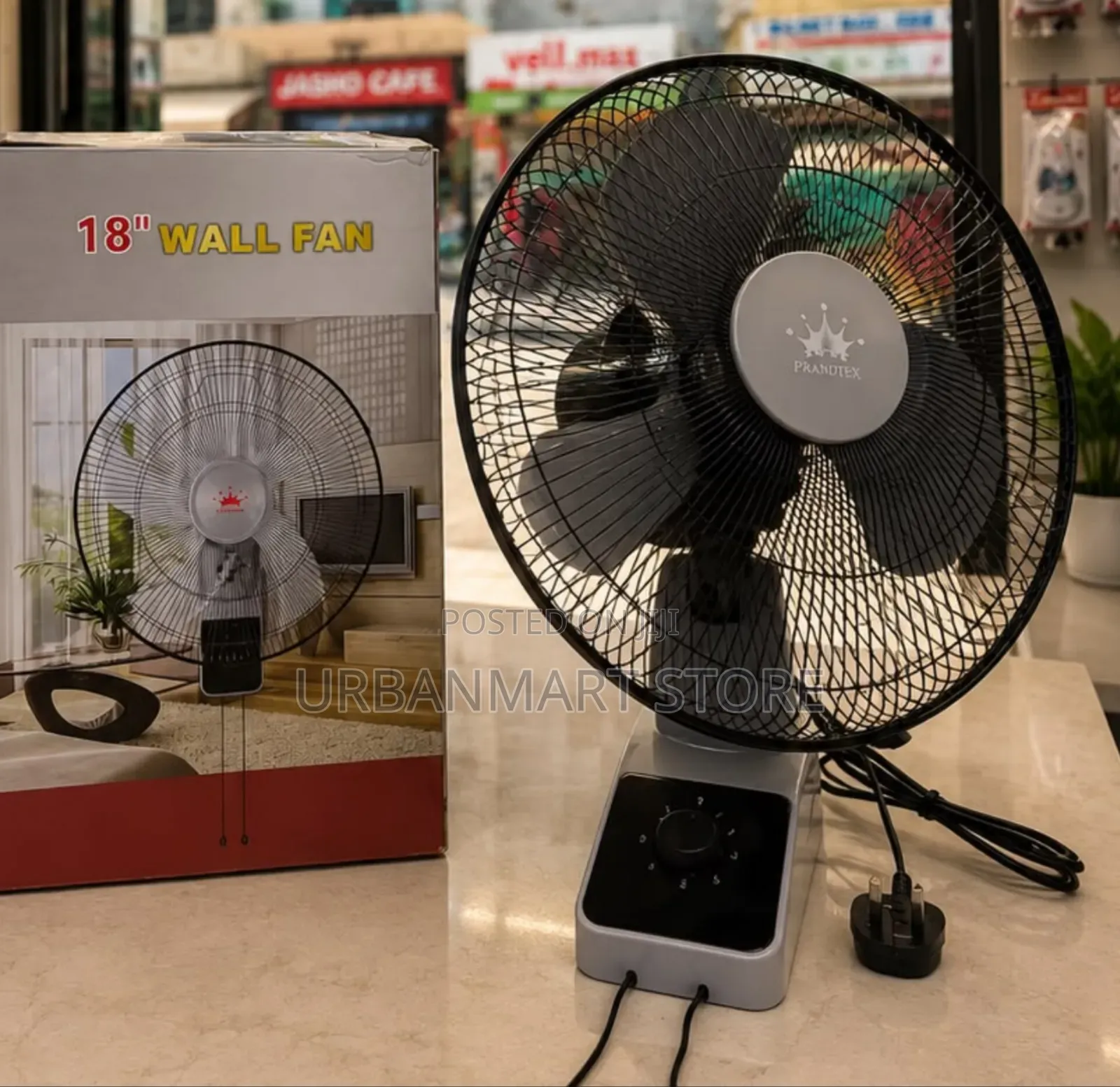 18 Inch Wall Fan Powerful Air Circulation