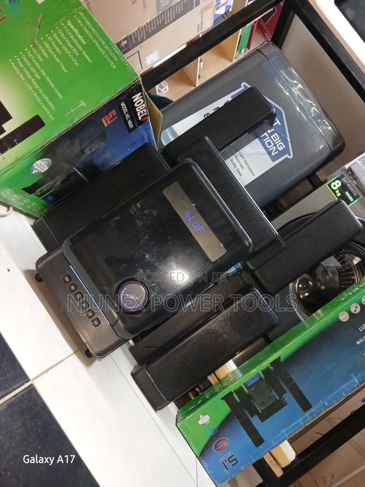 Nobel NB-1211 5.1 Multimedia Speaker System