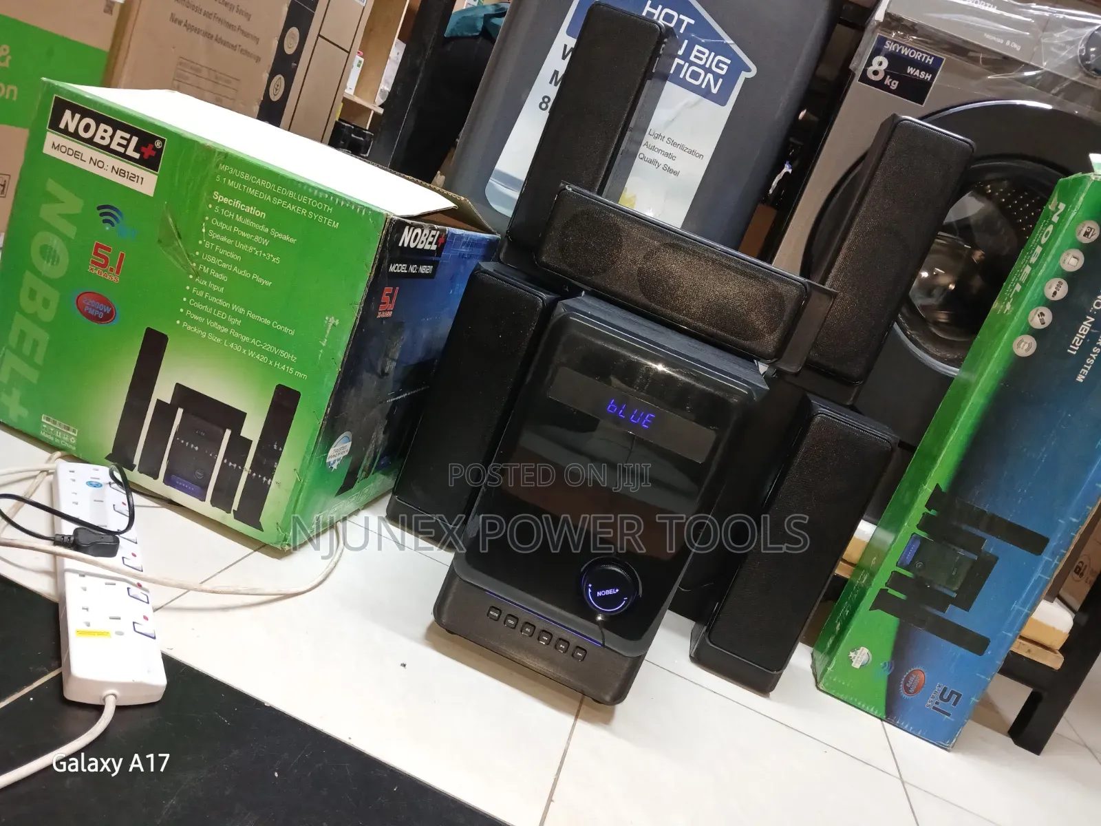 Nobel NB-1211 5.1 Multimedia Speaker System